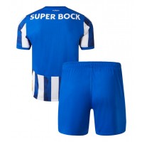 Porto Fußballbekleidung Heimtrikot Kinder 2024-25 Kurzarm (+ kurze hosen)